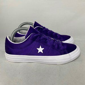 Converse Boys One Star OX Purple Sneakers Shoes